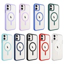 Apple iPhone 11 Uyumlu Kılıf Wireless Şarj Özellikli Zore Krom Magsafe Silikon Kapak - 2