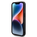 Apple iPhone 15 Pro Uyumlu Kılıf Guess Orjinal Lisanslı Taşlı Arka Yüzey Metal Yazı Logolu Kapak - 24
