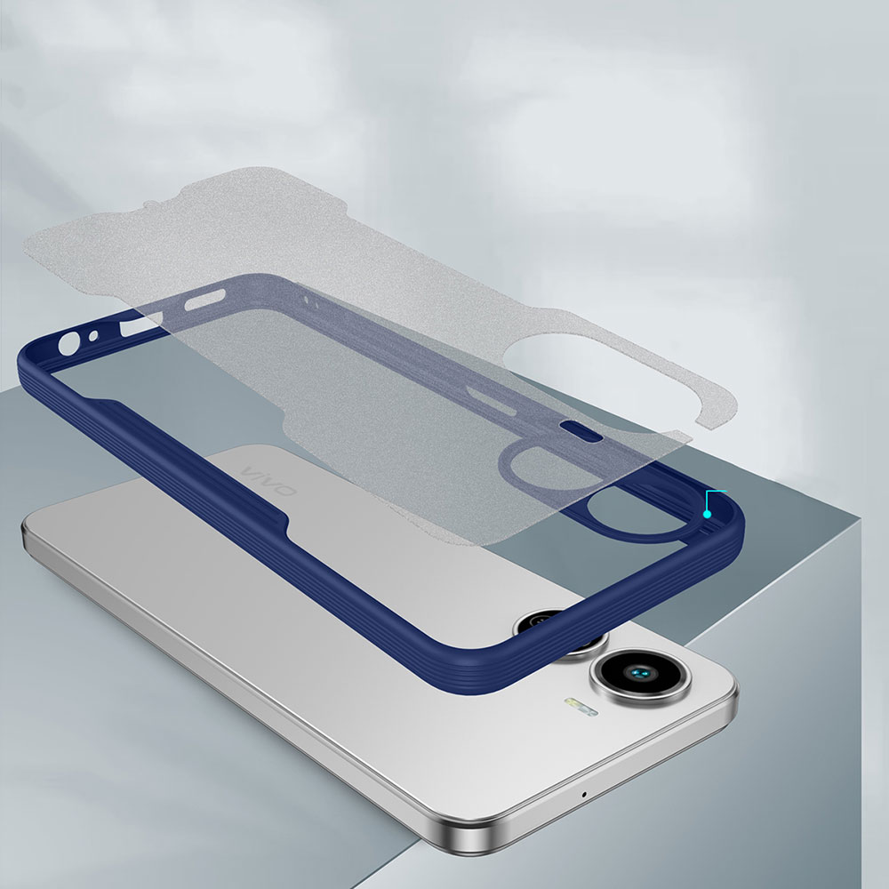 Vivo Y16 Uyumlu Kılıf Zore Parfe Kapak - 1