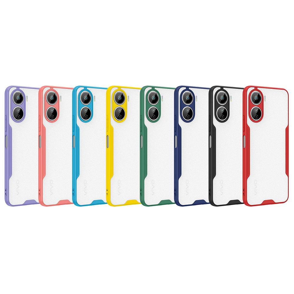 Vivo Y16 Uyumlu Kılıf Zore Parfe Kapak - 3