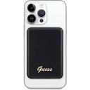 Guess Orjinal Lisanslı Magsafe Şarj Özellikli Metal Yazı Logolu Powerbank 3000mAh 5W