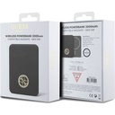 Guess Orjinal Lisanslı Magsafe Şarj Özellikli Taşlı 4G Logolu Powerbank 3000mAh 5W