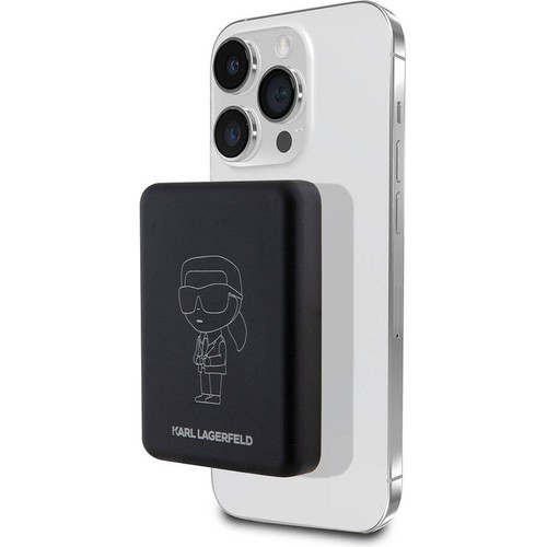 Karl Lagerfeld Led Işıklı Göstergeli Magsafe Magnetik Orjinal Lisanslı Powerbank 3000 Mah