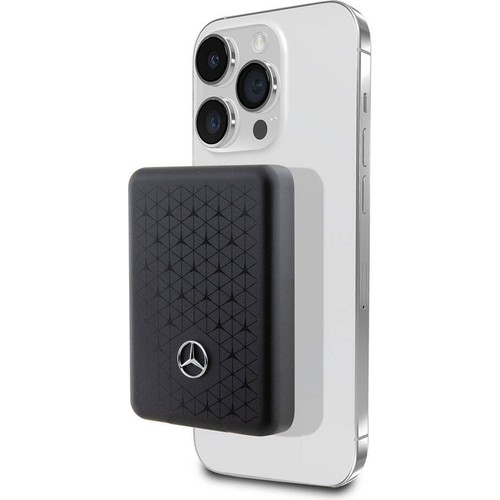 Mercedes Benz Led Işıklı Göstergeli Magsafe Magnetik Orjinal Lisanslı Powerbank 3000 Mah