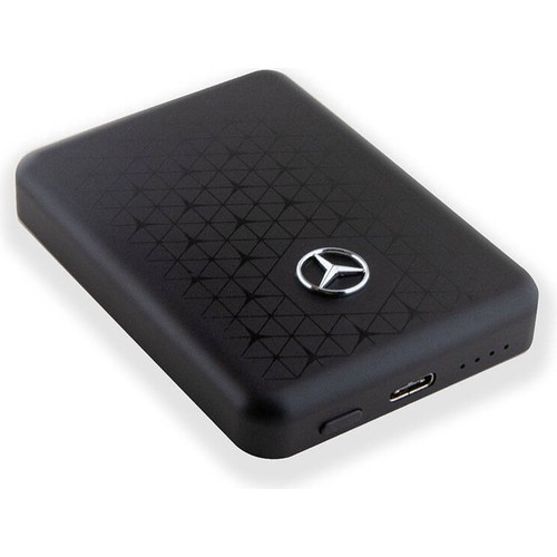 Mercedes Benz Led Işıklı Göstergeli Magsafe Magnetik Orjinal Lisanslı Powerbank 3000 Mah