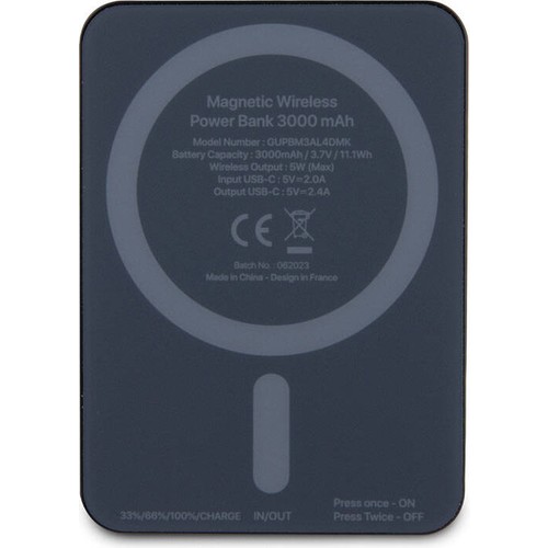 Mercedes Benz Led Işıklı Göstergeli Magsafe Magnetik Orjinal Lisanslı Powerbank 3000 Mah