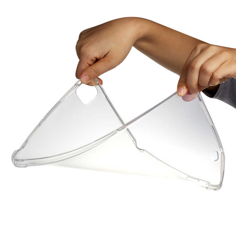 Apple iPad Pro 12.9 2020 Uyumlu (4.Nesil) Kılıf Zore Tablet Nitro Anti Shock Silikon Kapak - 6