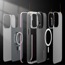Apple iPhone 13 Uyumlu Kılıf Magsafe Şarj Özellikli Youngkit Jane Sand Serisi Kapak - 6