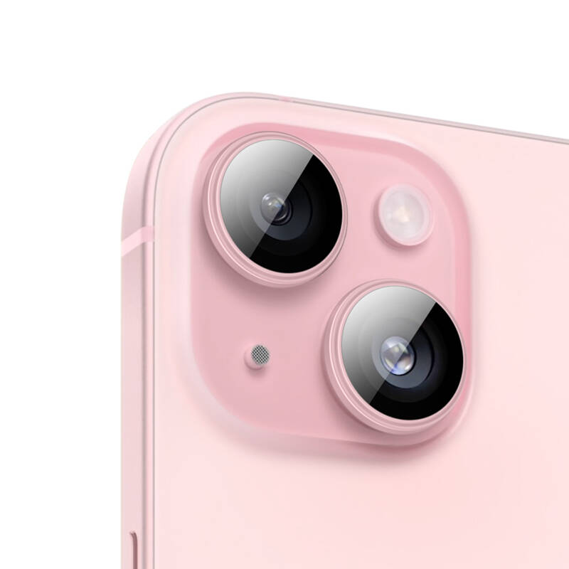 Apple iPhone 15 Plus Uyumlu ​Benks King Kong Corning Kamera Lens Koruyucu - 5