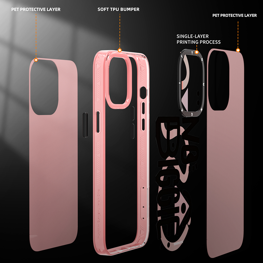 Apple iPhone 14 Pro Max Uyumlu Kılıf Mutlu Mod Figürlü YoungKit Happy Mood Serisi Kapak - 6