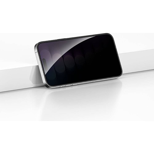 Apple iPhone 15 Pro Uyumlu Recci RSP-A17AP Privacy Temperli Cam Ekran Koruyucu