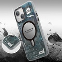 Apple iPhone 13 Uyumlu Kılıf Magsafe Şarj Özellikli YoungKit Technology Serisi Kapak - 6