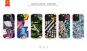 Apple iPhone 14 Pro Uyumlu Kılıf HD Desenli Kajsa Shield Plus Grafiti Serisi Kapak - 5