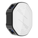 Wiwu Wi-R001 15W Magsafe Şarj Özellikli RGB Işıklı Telefon Soğutucu Fan - 2