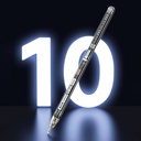 Wiwu Pencil W Pro Dijital Led Göstergeli Palm-Rejection Şeffaf Görünüm Tasarımlı Dokunmatik Çizim Kalemi - 3