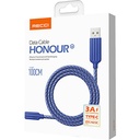 Recci RTC-N23C 3A Hızlı Şarj Özellikli Type-C to USB-A Kablo 1M