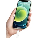 Recci RTC-P09CL Silicone Serisi 20W Hızlı Şarj Özellikli Type-C To Lightning PD Kablo 1.5M