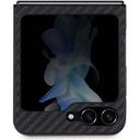 Samsung Galaxy Z Flip 5 Uyumlu Kılıf BMW Orjinal Lisanslı M Logolu PU Karbon Kapak