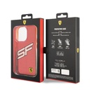 Apple iPhone 15 Pro Uyumlu Kılıf Ferrari Orjinal Lisanslı Transparan SF Yazılı Kenarları Renk Geçişli Kapak