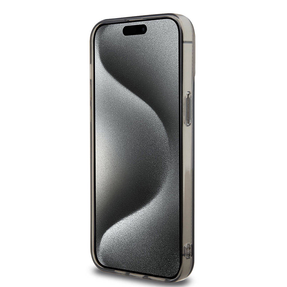 Apple iPhone 15 Pro Max Uyumlu Kılıf Ferrari Orjinal Lisanslı Magsafe Şarj Özellikli Parçalanan Noktalar Desenli Kapak - 11