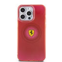 Apple iPhone 15 Pro Max Uyumlu Kılıf Ferrari Orjinal Lisanslı Magsafe Şarj Özellikli Parçalanan Noktalar Desenli Kapak - 16