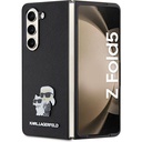 Samsung Galaxy Z Fold 5 Uyumlu Kılıf Karl Lagerfeld Orjinal Lisanslı K&C Metal Logolu Saffiano Kapak