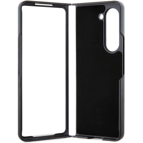 Samsung Galaxy Z Fold 5 Uyumlu Kılıf Karl Lagerfeld Orjinal Lisanslı K&C Metal Logolu Saffiano Kapak