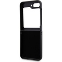 Samsung Galaxy Z Flip 5 Uyumlu Kılıf Karl Lagerfeld Orjinal Lisanslı KL Desenli Choupette İkonik Saffiano Kapak