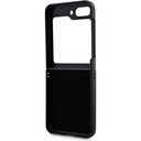 Samsung Galaxy Z Flip 5 Uyumlu Kılıf Karl Lagerfeld Orjinal Lisanslı KL Desenli Karl İkonik Saffiano Kapak