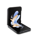 Samsung Galaxy Z Flip 5 Uyumlu Kılıf Lacoste Orjinal Lisanslı PU Pike Desenli Arka Yüzey İkonik Timsah Dokuma Logolu Kapak - 3