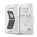 Samsung Galaxy Z Flip 5 Uyumlu Kılıf Lacoste Orjinal Lisanslı PU Pike Desenli Arka Yüzey İkonik Timsah Dokuma Logolu Kapak - 13