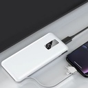 Zore PW-05 Hızlı Şarj Led Göstergeli Micro Lightning Type-C Kablolu Taşınabilir Powerbank 10000mAh - 1