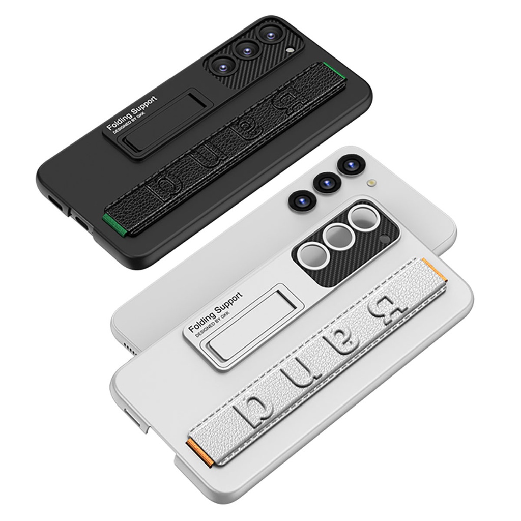 Samsung Galaxy S23 Uyumlu Kılıf Standlı El Tutacaklı Zore Band Kapak - 3