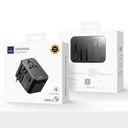 Wiwu UA-304 Çoklu Universal TR/US/UK/AUS/EU Uyumlu Şarj Adaptörü 45W - 4
