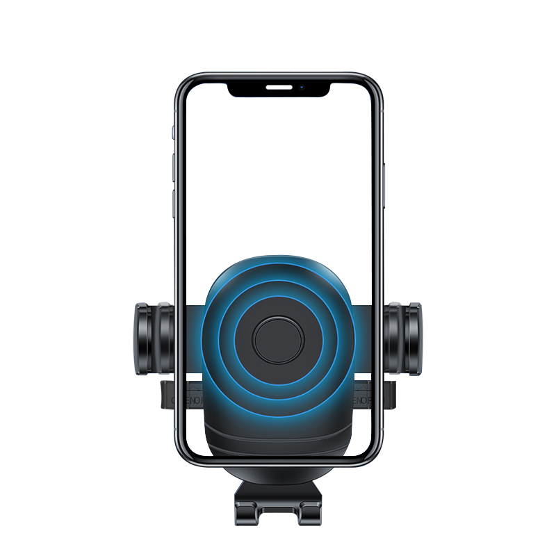 Wiwu CH028 360 Derece Dönebilen Otomatik Mekanizmalı Düz Zemin Versiyon Araç Telefon Tutuc - 1