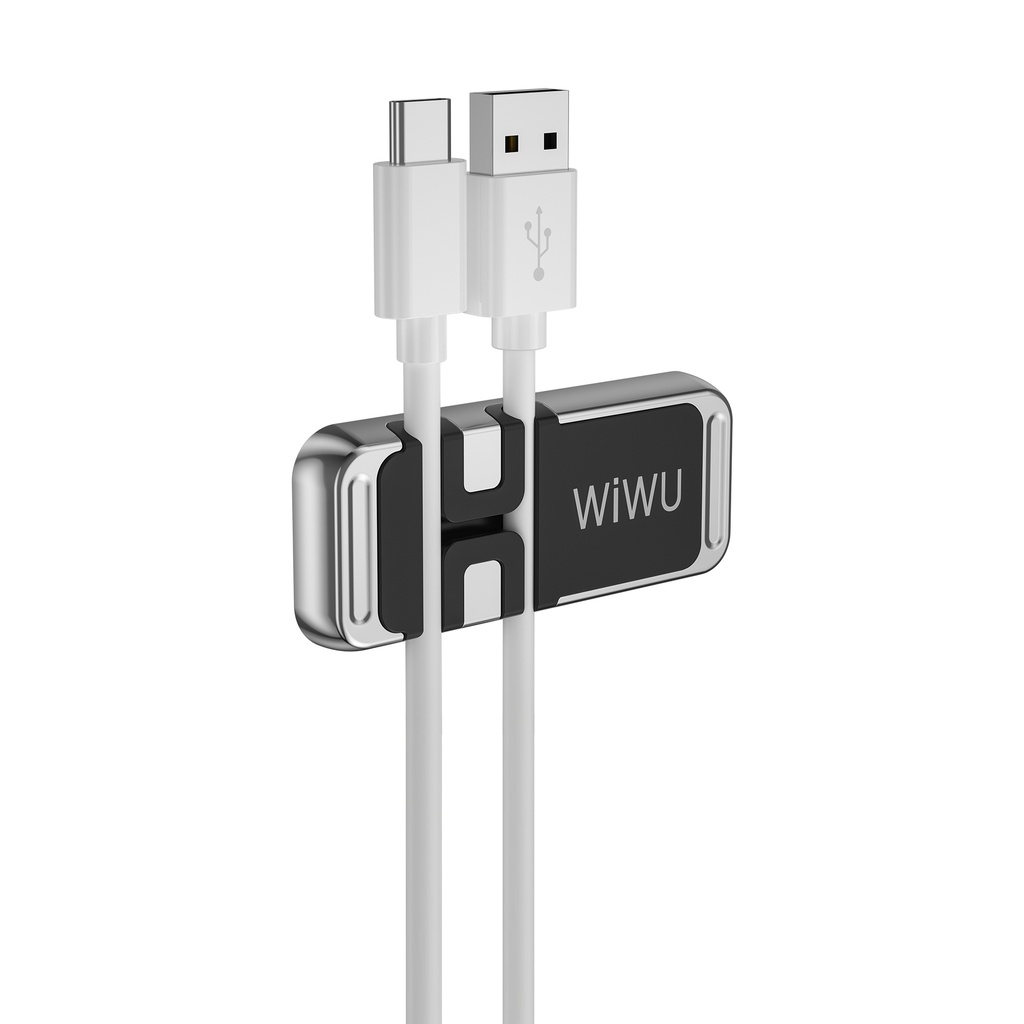 Wiwu CH011 Kablo Düzenleyicili Magnetik Düz Zemin Versiyon Araç Telefon Tutucu - 3
