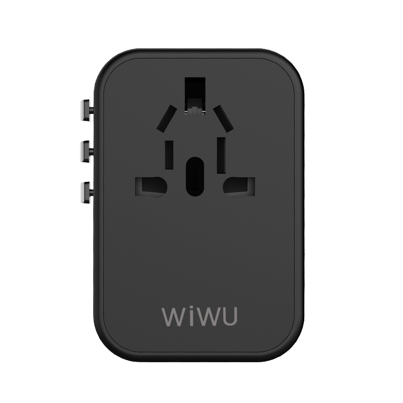Wiwu UA-303 Çoklu Universal TR/US/UK/AUS/EU Uyumlu Şarj Adaptörü 18W - 2