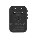 Wiwu UA-303 Çoklu Universal TR/US/UK/AUS/EU Uyumlu Şarj Adaptörü 18W - 6