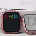 Apple Watch 7 41mm Uyumlu Zore Watch Gard 24 Kenarları Taşlı Sert PC Kasa Ve Ekran Koruyucu - 5