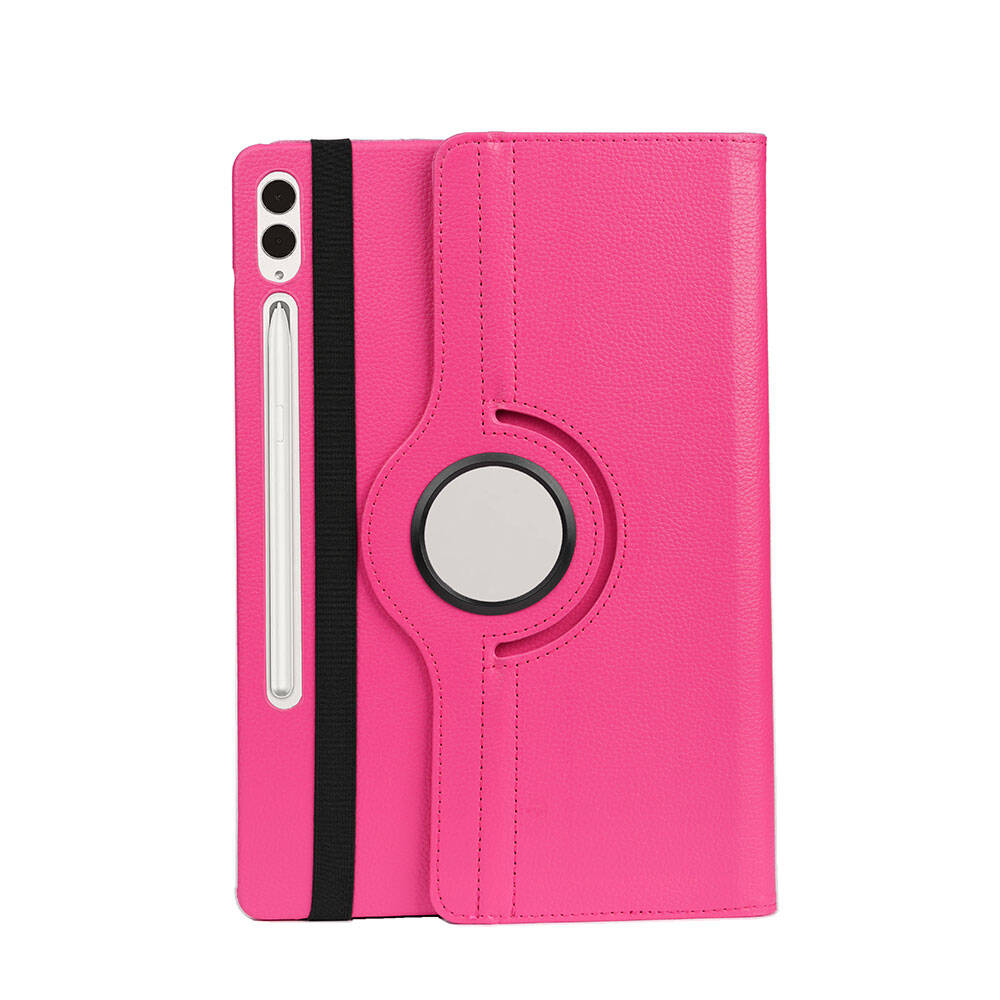 Samsung Galaxy Tab S9 Plus Uyumlu Zore Dönebilen Standlı Kılıf - 2