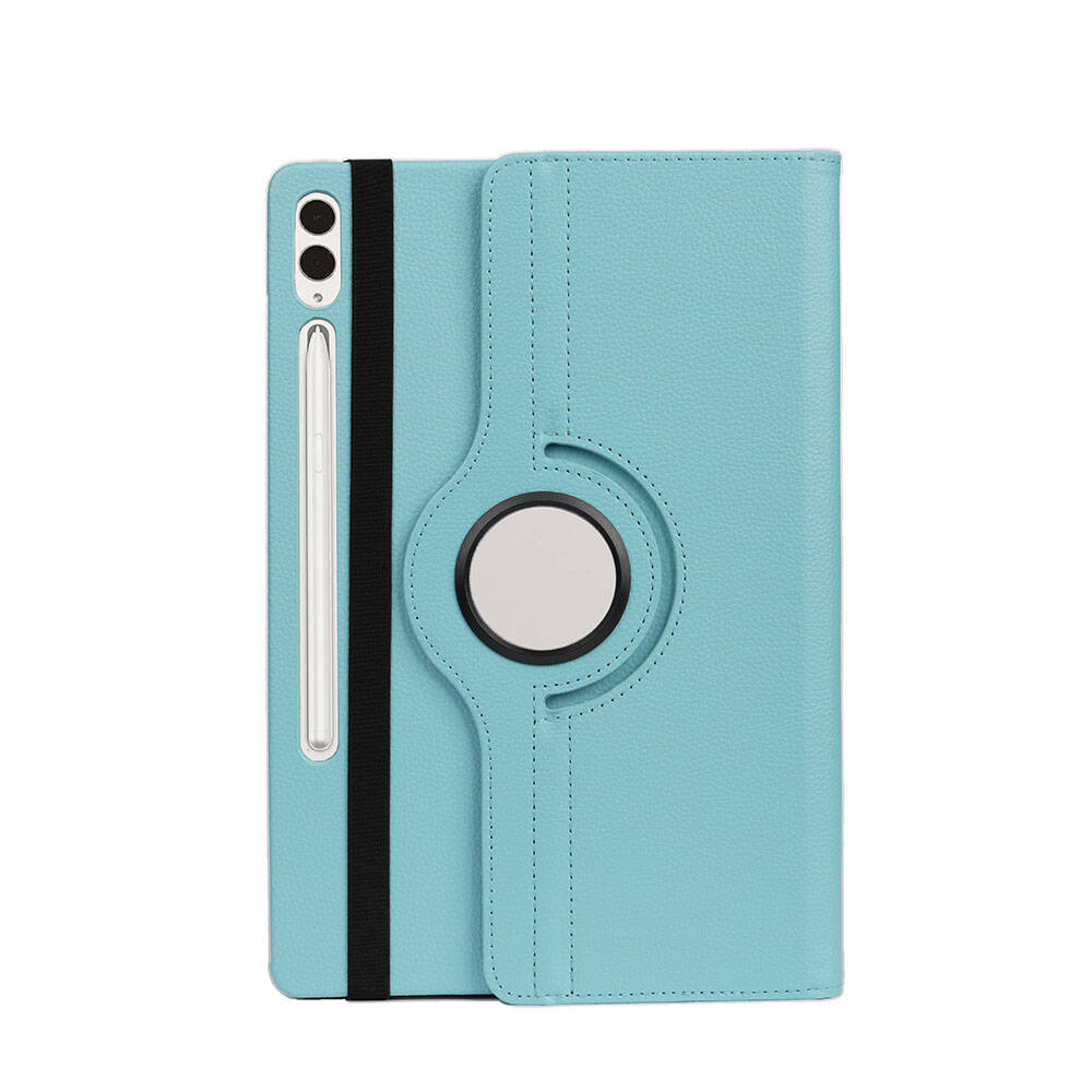 Samsung Galaxy Tab S9 Plus Uyumlu Zore Dönebilen Standlı Kılıf - 4