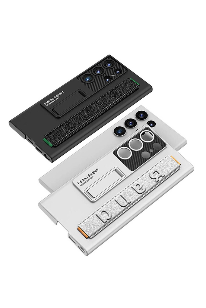 Samsung Galaxy S24 Ultra Uyumlu Kılıf Standlı El Tutacaklı Zore Band Kapak