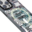 Apple iPhone 15 Pro Uyumlu Kılıf Magsafe Şarj Özellikli Youngkit Dark Matter Serisi Kapak - 1