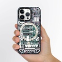 Apple iPhone 15 Pro Uyumlu Kılıf Magsafe Şarj Özellikli Youngkit Dark Matter Serisi Kapak - 3