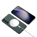 Samsung Galaxy S23 Uyumlu Kılıf Wireless Şarj Özellikli Zore Kıpta Magsafe Silikon Kapak - 2