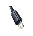 Baseus Crystal Shine 2.4A 120 cm Lightning Şarj Data Kablosu
