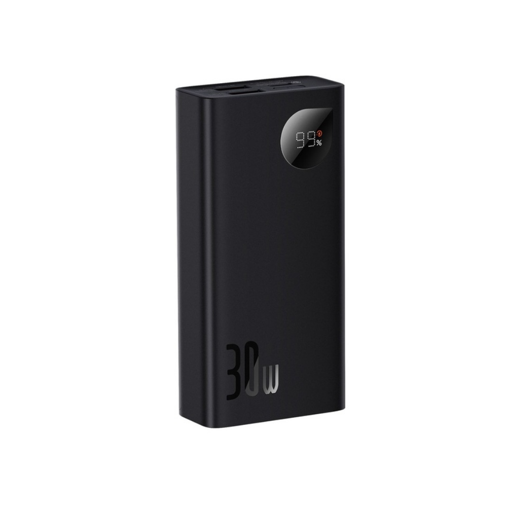 Baseus Adaman 2 30W 10.000 mAh Dijital Ekranlı Powerbank Siyah