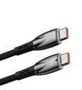 Baseus Glimmer Series Fast Charging Data Cable Type-C to Type-C 100W 2m