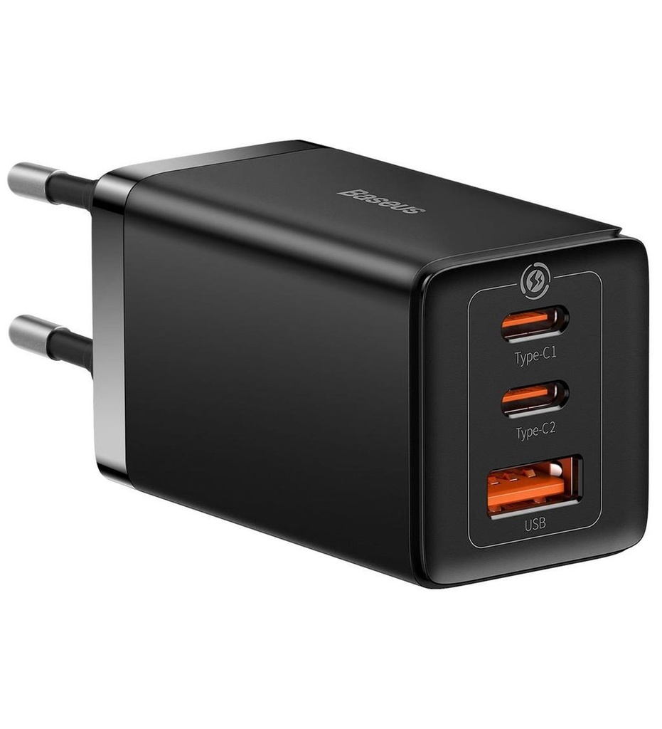 Baseus GaN5 Pro 65W Hızlı Telefon Tablet Macbook Pro Şarj Aleti +100W Type C Şarj Kablosu 1m