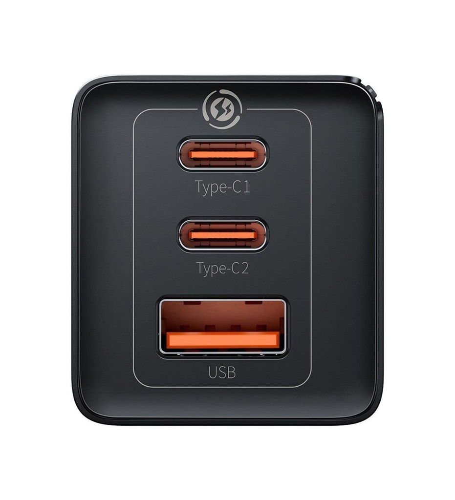 Baseus GaN5 Pro 65W Hızlı Telefon Tablet Macbook Pro Şarj Aleti +100W Type C Şarj Kablosu 1m